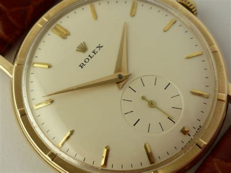 rolex ref 4325 9ct gold srl 584724 metropolitan|ROLEX 4325 PRECISION METROPOLITAN 18K .